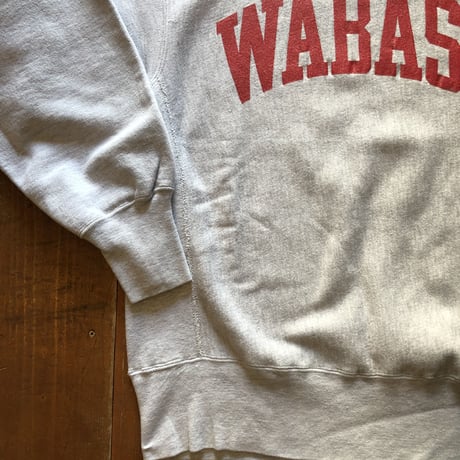 90'sUSA製WABASHチャンピオンリバースウィーブ L