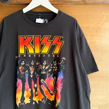 KISS プリントTシャツ