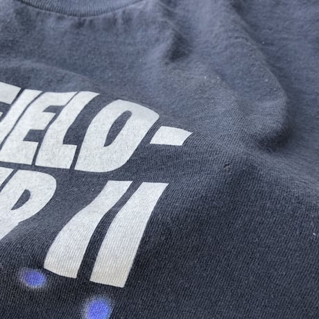 90's ボクシングヘビー級プリントTシャツ L
