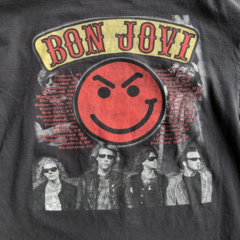 BON JOVI ツアーロンT | CUSTOM FEVER BON JOVI ツアーロンT | CUSTOM FEVER