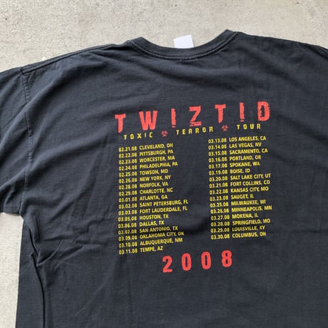 TWIZTED ツアーTシャツ 2XL