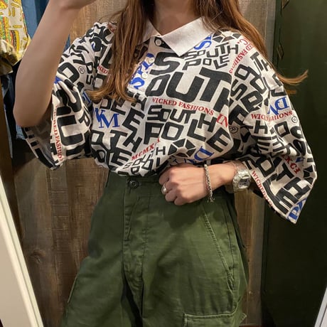 SOUTH POLEビッグポロシャツ