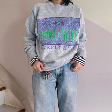 USA製プリントスウェット