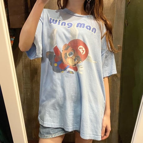 WING MAN マリオTシャツ