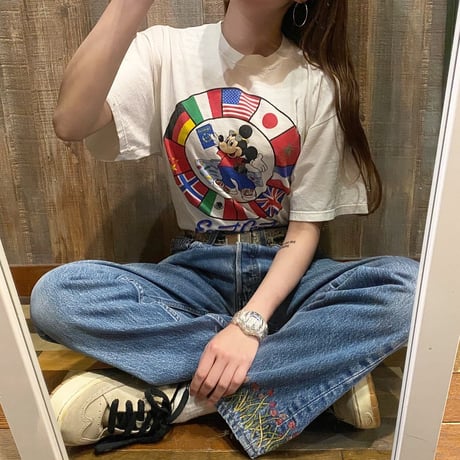 USA製ミッキープリントTシャツ