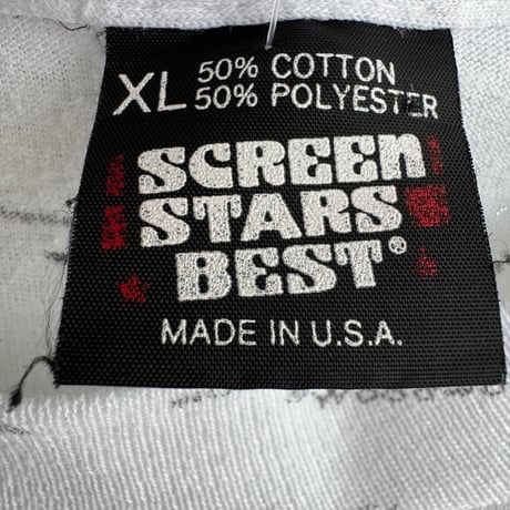 90's Texas 総柄マップ Tシャツ