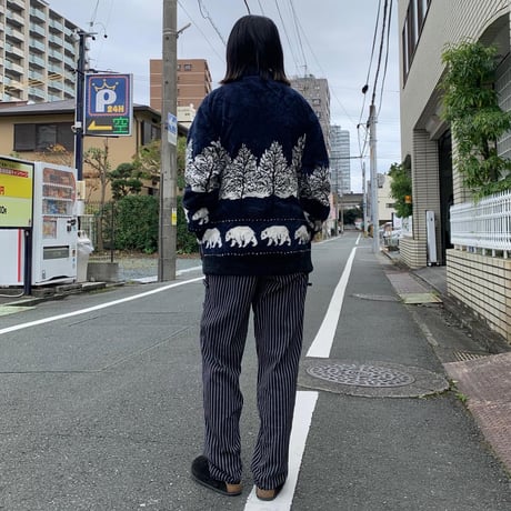 しろくまフリースジャケット