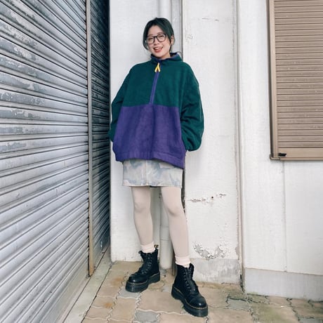 GAPハーフジップフリース