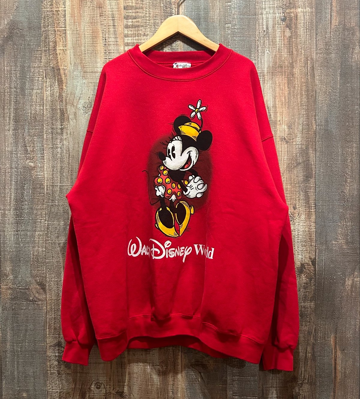 80S VINTAGE DISNEY オールド ディズニー ミニー スウェット 古着 80s USA製 Disney Mickey ミッキー スウェット トレーナー