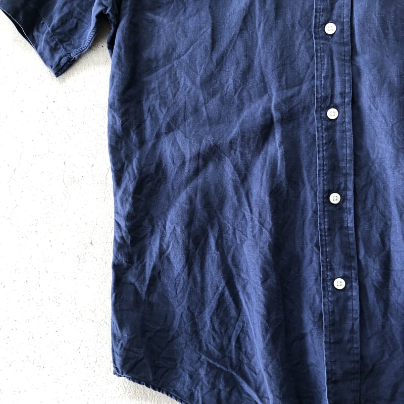 Ralph Lauren リネンシルク混 半袖シャツ | CUSTOM FEVER Ralph Lauren リネンシルク混 半袖シャツ | CUSTOM FEVER