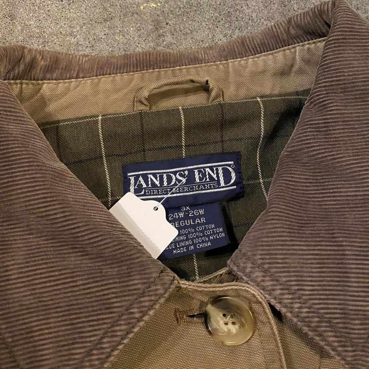 ランズエンド裏地付きカバーオール | CUSTOM FEVER