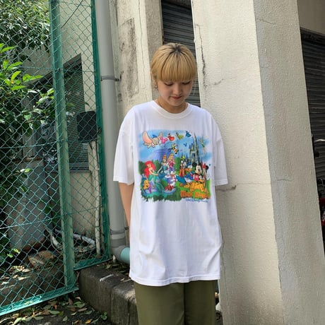 ディズニーオールスター両面Tシャツ