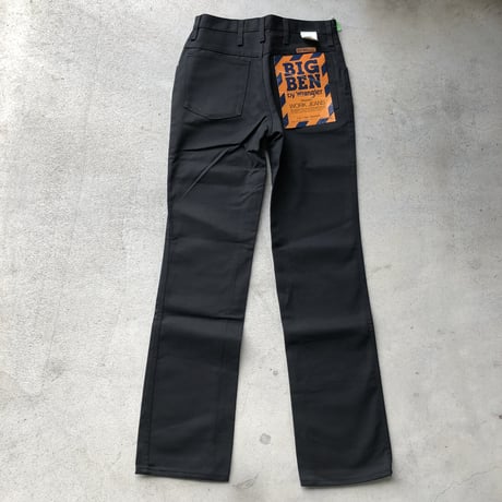 未使用 USA製 BIG BEN 5ポケットパンツ W30 ブラック