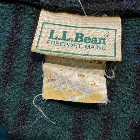 USA製 L.L.Bean 総柄フリース