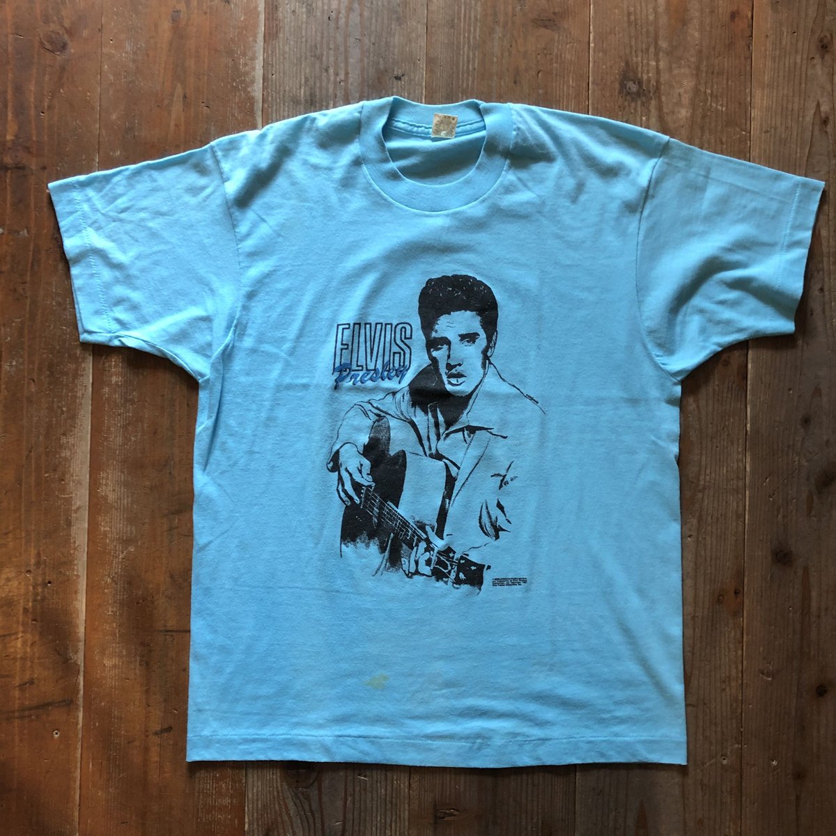 80年代エルビスプレスリーバンドTシャツ L | CUSTOM FEVER