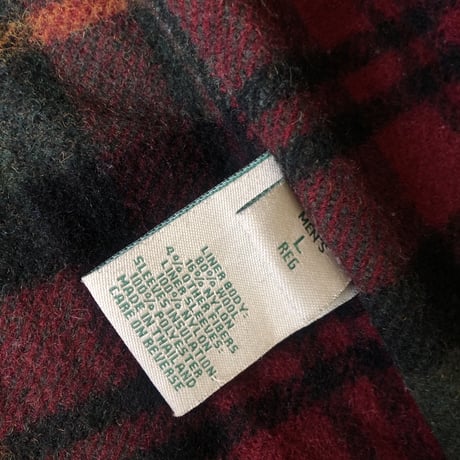 L.L.Bean ライナー付きキャンバス地アウター