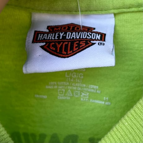 HARLEY-DAVIDSON 両面プリントTシャツ