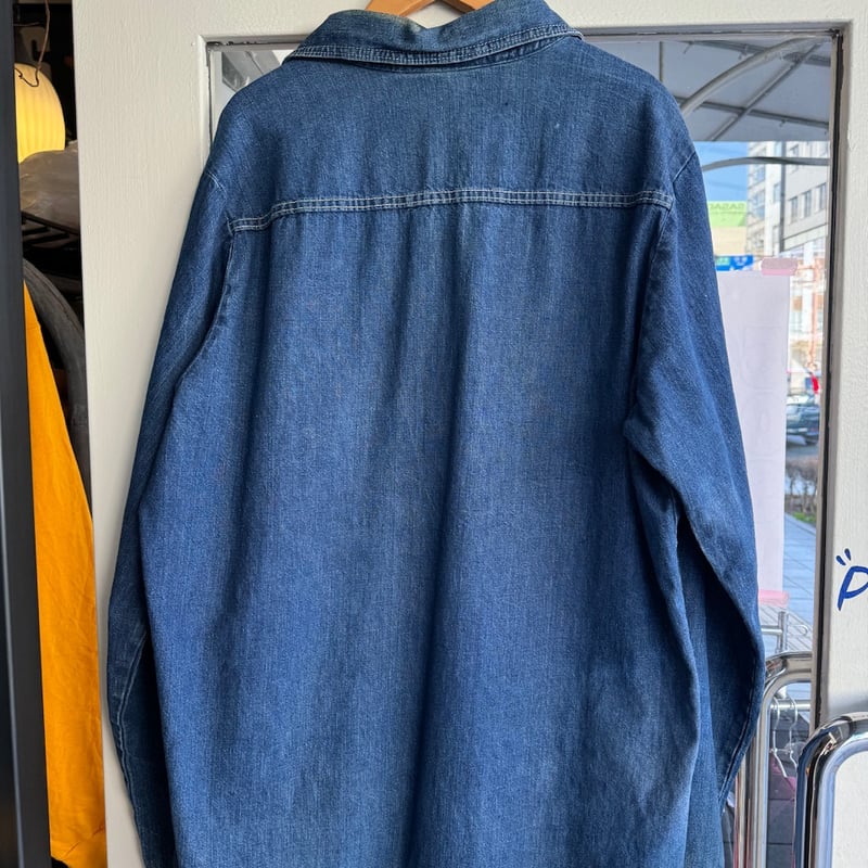 70's Levi's デニムプルオーバーシャツ XL | CUSTOM FEVER
