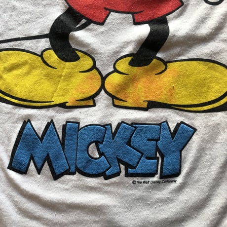 80's MICKEY プリントTシャツ