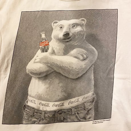95年USA製ポーラーベアコカ・コーラTシャツ