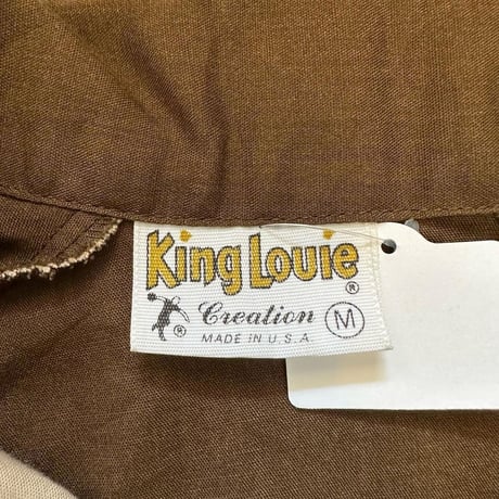 USA製King Louieボーリングシャツ