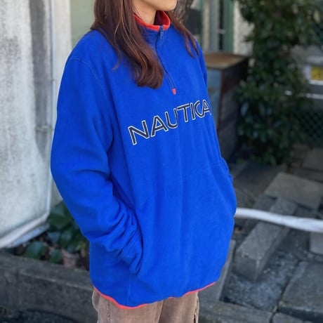 NAUTICAハーフジップフリース