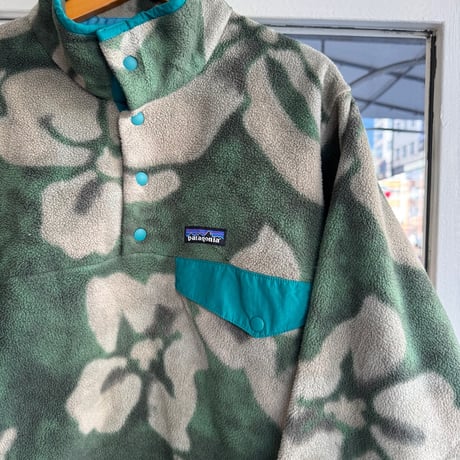 総柄PATAGONIA SYNCHILLA スナップT  XS