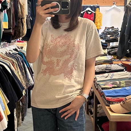 USA製 龍デザインTシャツ