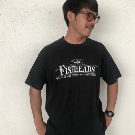 90's FISH HEADS Tシャツ