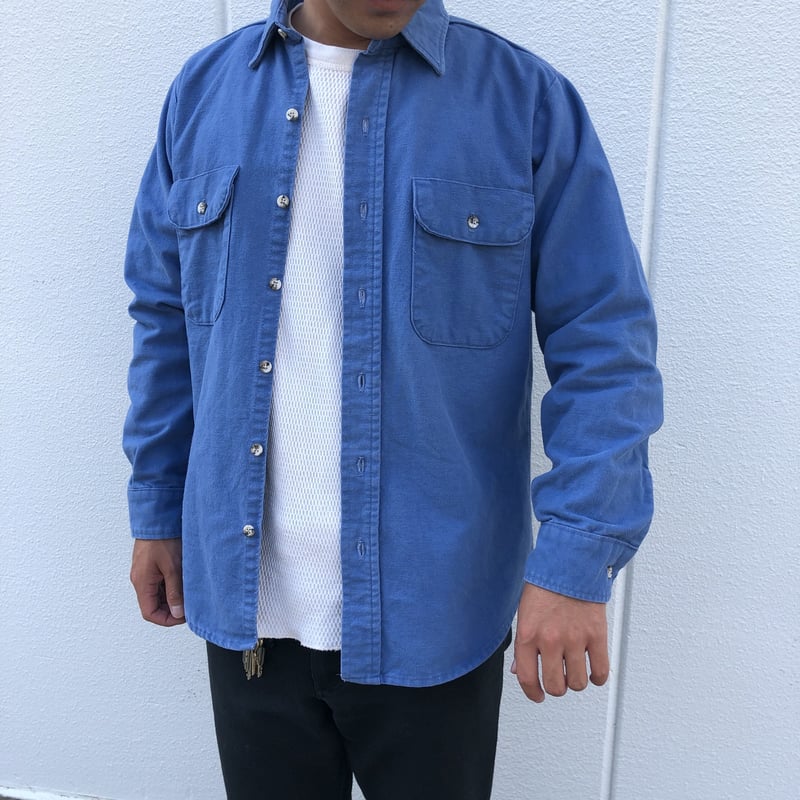 80's FIVE BROTHER シャモアクロスシャツ | CUSTOM FEVER