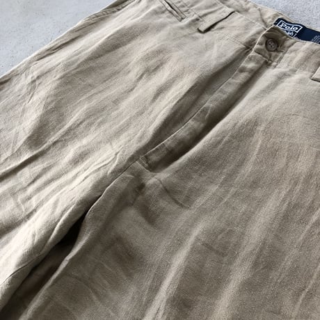 Polo by Ralph Lauren  リネンスラックス W34×L30