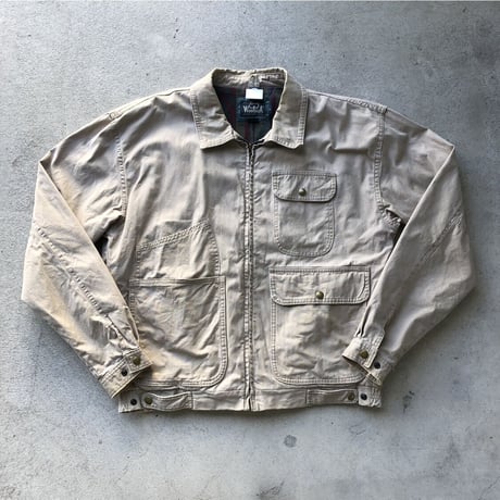 80's WOOLRICH ショート丈コットンジャケット