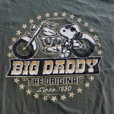 SNOOPY “BIG DADDY” プリントTシャツ