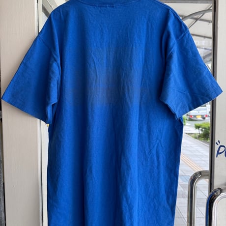 90's USA製〝Don't worry be happy〟プリントT XL