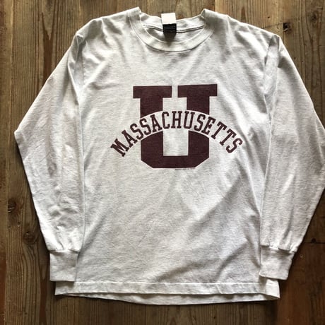 〜90's MASSACHUSETTS ロンT L