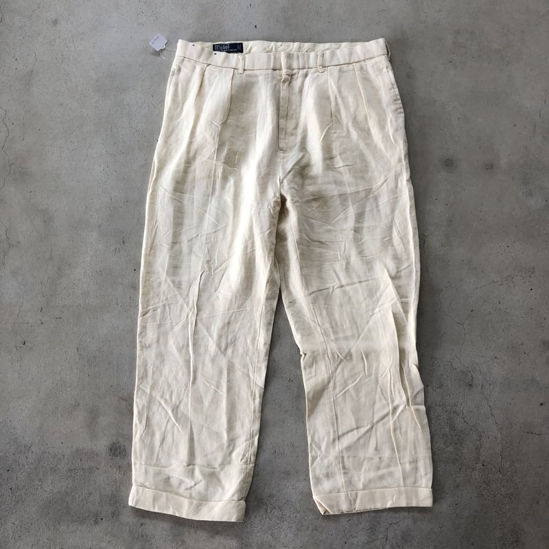 Polo by Ralph Lauren リネンスラックス W36×L30 | CUSTOM