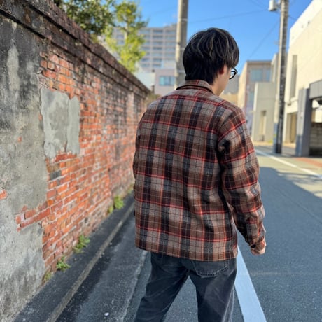 80's PENDLETON ウールシャツジャケット M