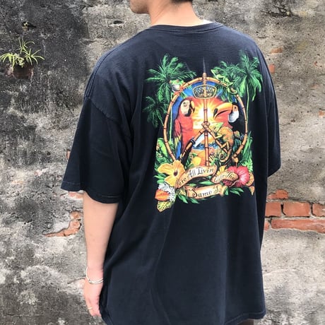 RONJONプリントTシャツ XXL