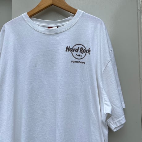 Hard Rock cafe 両面プリントTシャツ Foxwoods