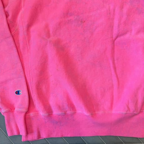champion reverse weave ブリーチ加工スウェット