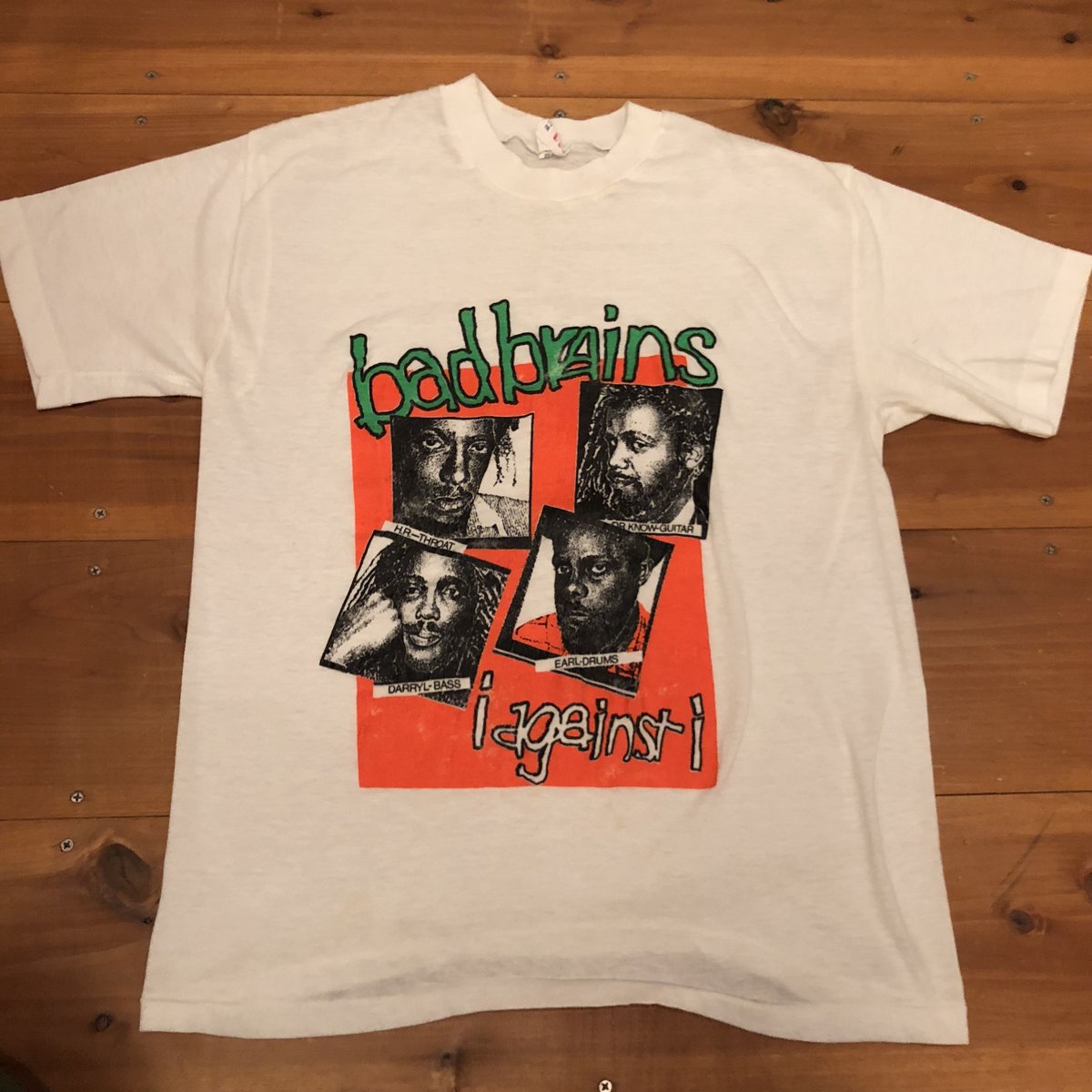 BAD BRAINS 80s パロディ 風刺 バンドTシャツ USA製 激レア-