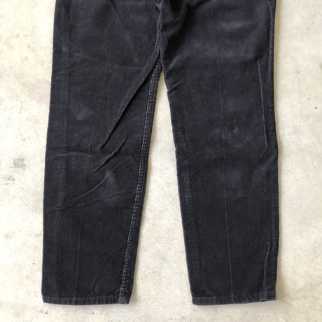 〜90's USA製 ROEBUCKS 黒コーデュロイパンツW32 L30