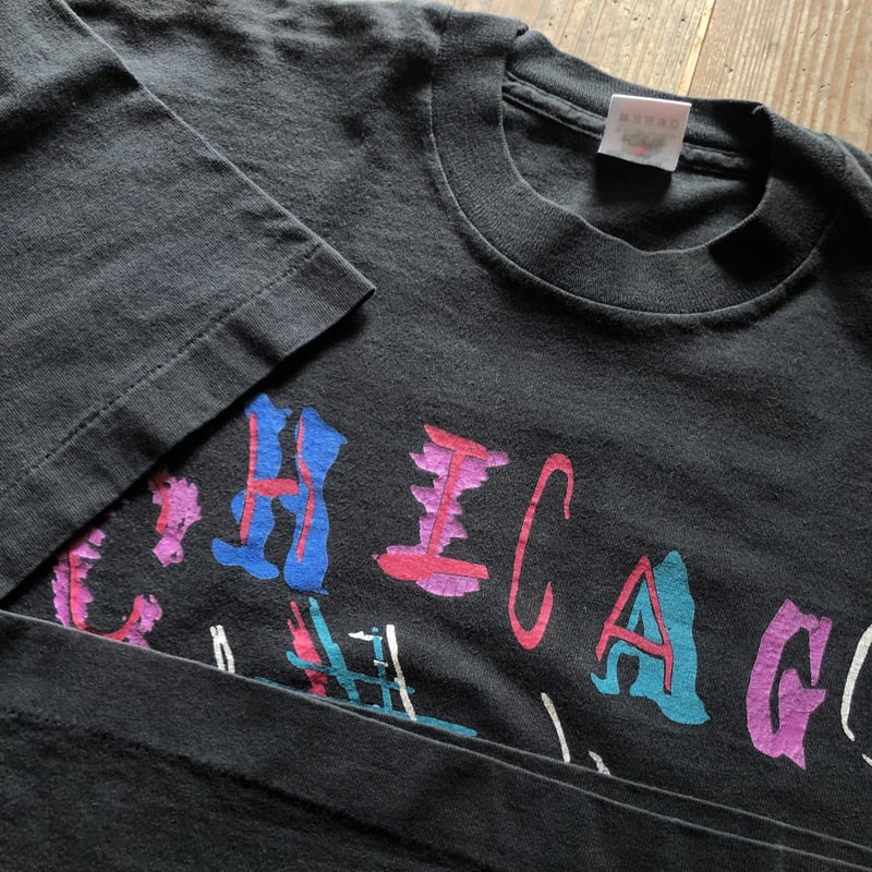 USA古着 シカゴブルースフェスティバルTシャツ⭐︎グッドフェード L バンドT USA古着 シカゴブルースフェスティバルTシャツ⭐︎グッド