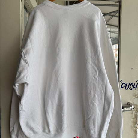 90's USA製FRUIT OF THE LOOM プリントスウェット XL