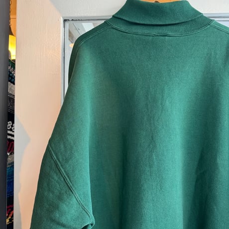 90's USA製RUSSELL 無地タートルネックスウェット