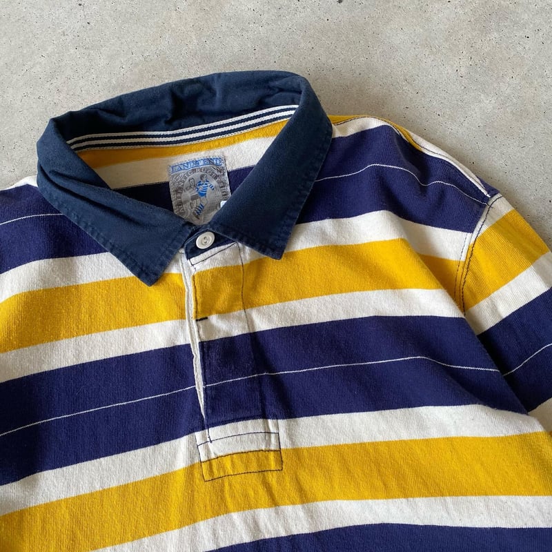 Lands' End Authentic Rugby XL ラガーシャツ Lands' End Authentic Rugby XL ラガーシャツ Men's Long Sleeve