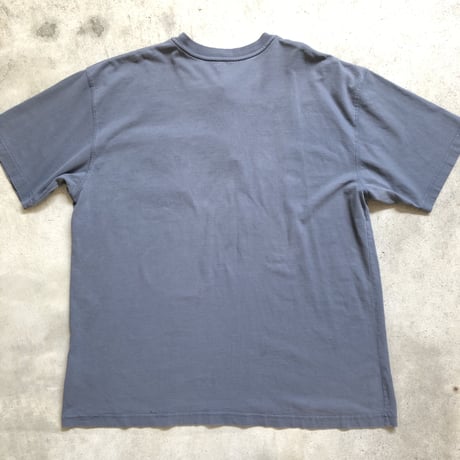 Carhartt ワンポイントポケ付きヘンリーT グレーXL,ダークネイビー3XL