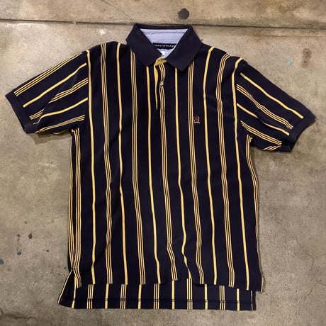 TOMMY HILFIGERストライプポロシャツ