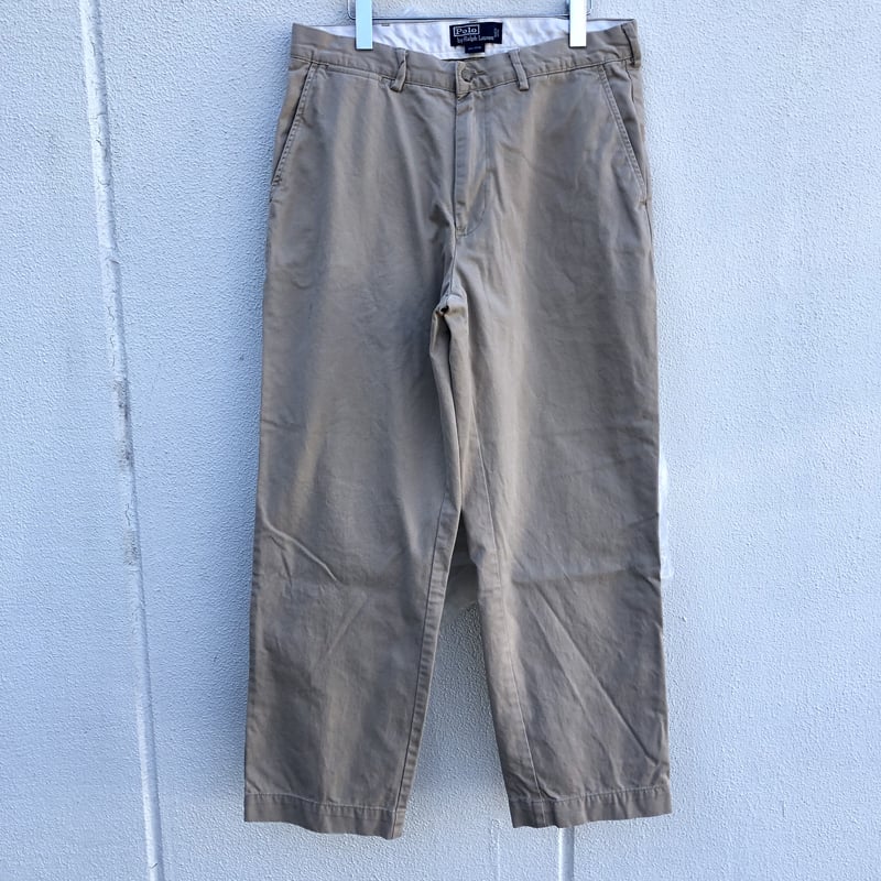 Polo by Ralph Lauren チノパン W34×L29 ベージュ | CUSTOM