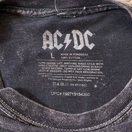 AC/DC ツアーTシャツ